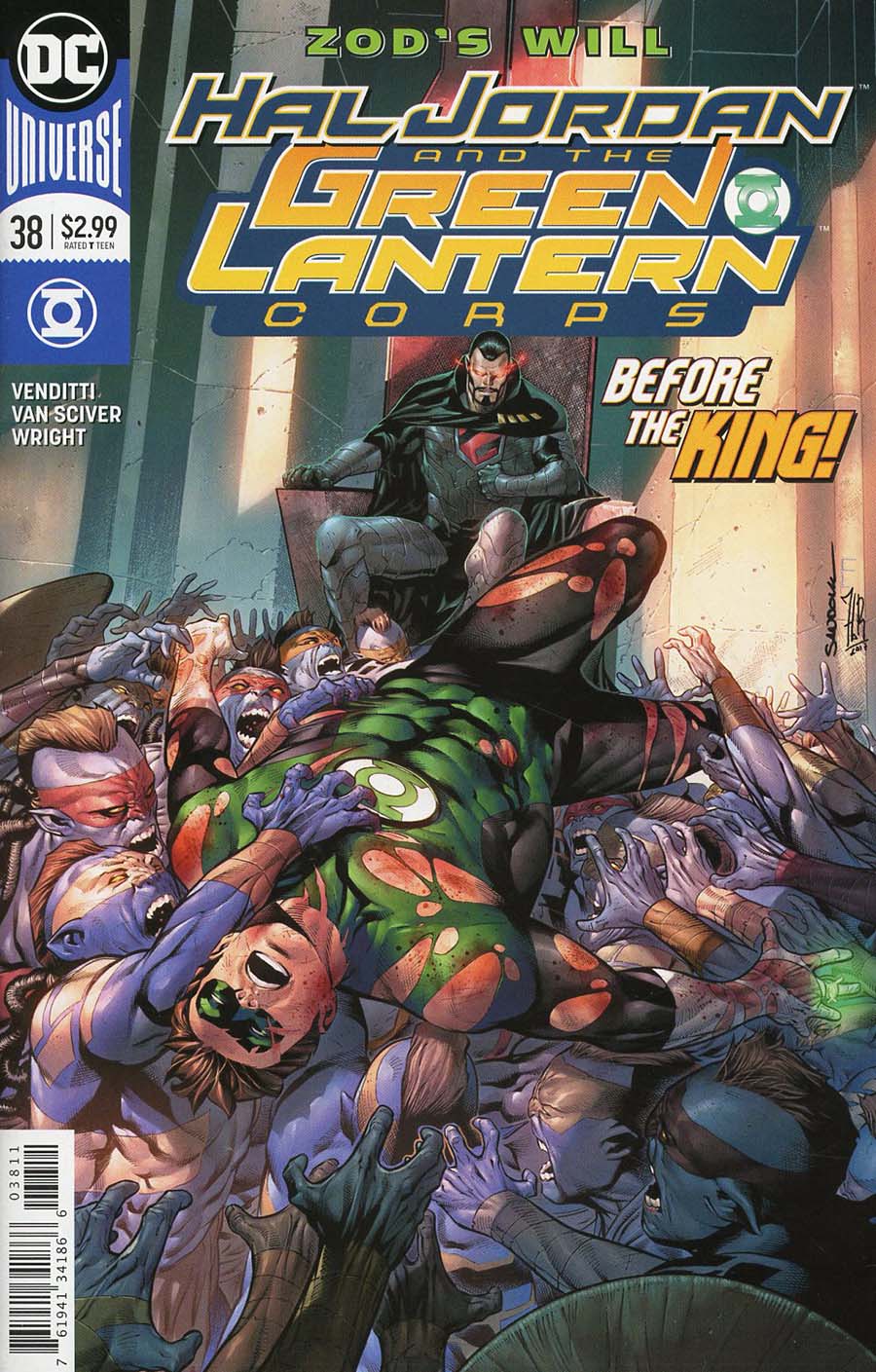 Hal Jordan And The Green Lantern Corps #38 Cover A Regular Rafa Sandoval & Jordi Tarragona Cover