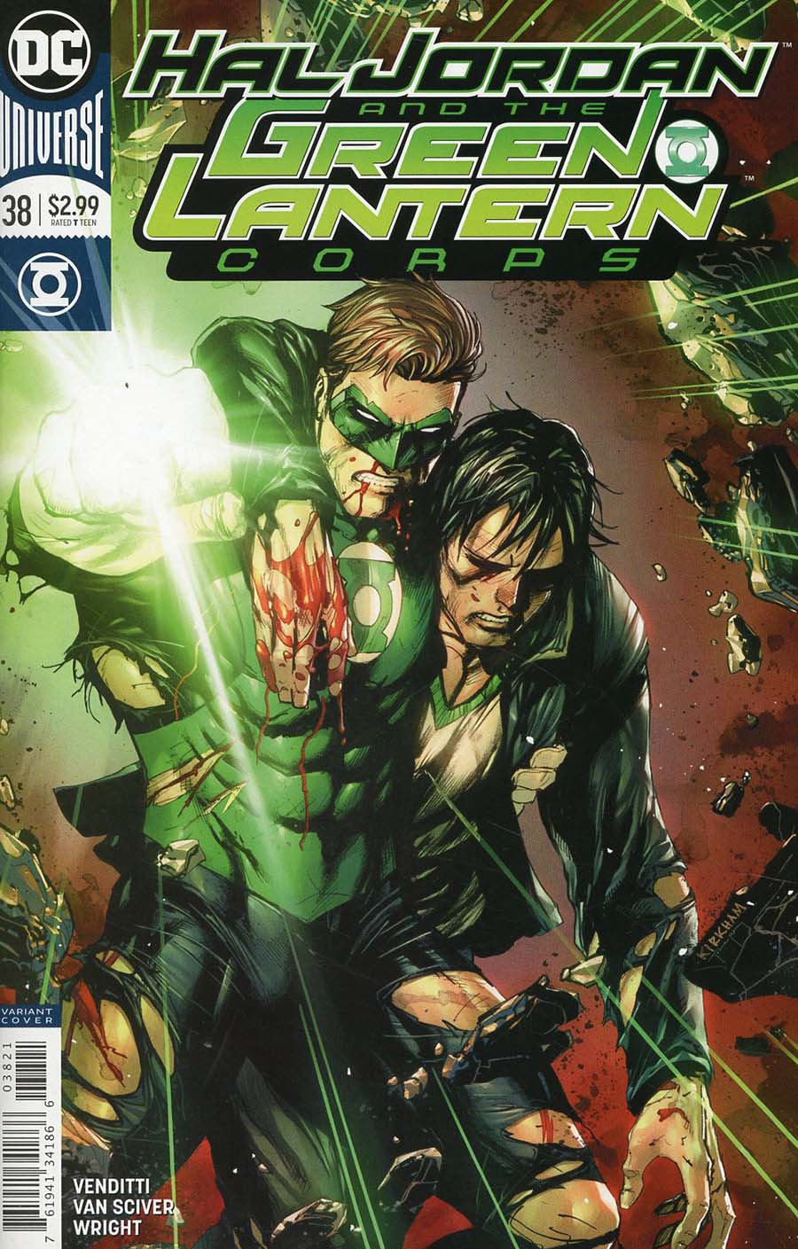 Hal Jordan And The Green Lantern Corps #38 Cover B Variant Tyler Kirkham Cover