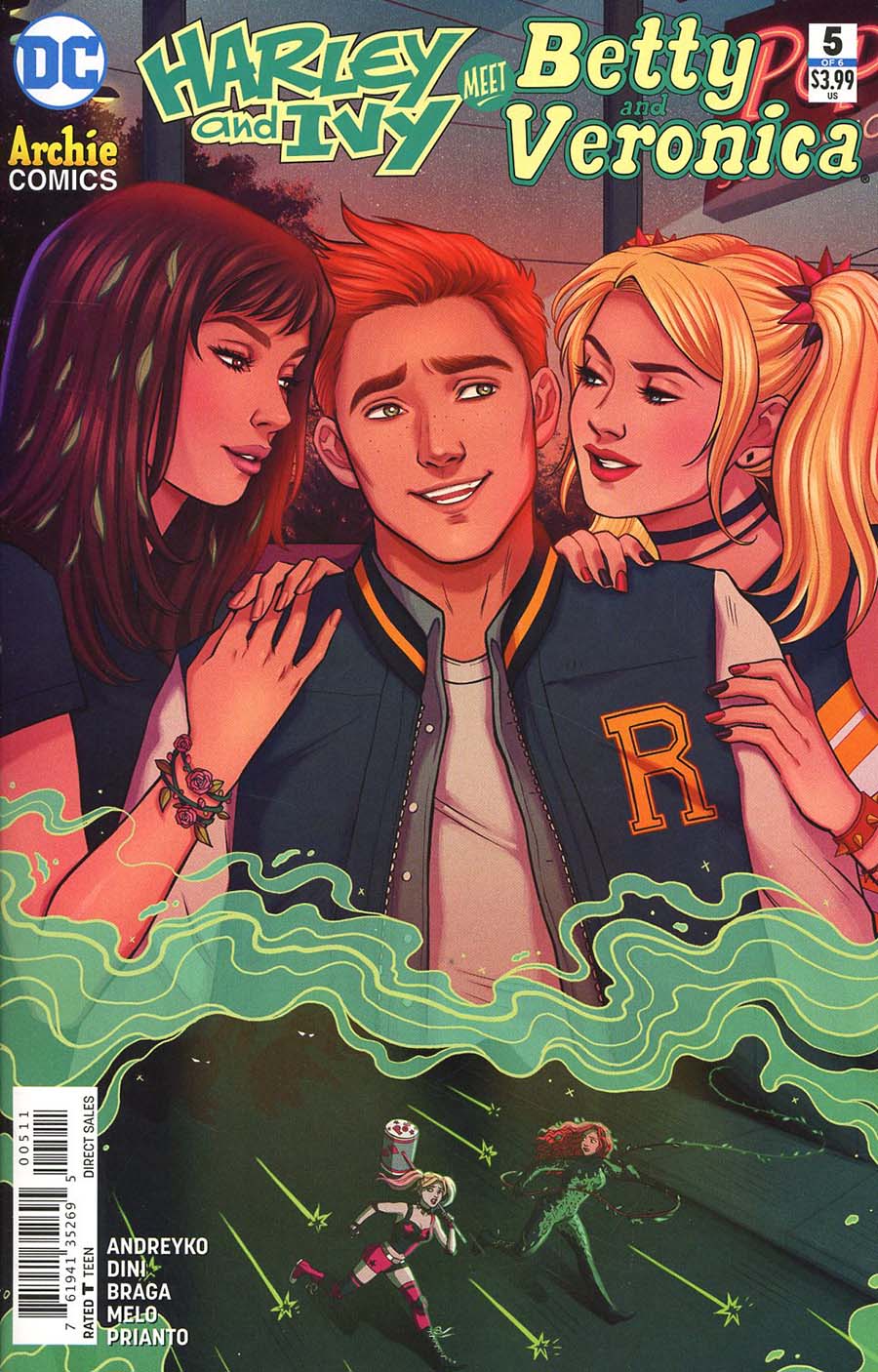 Harley & Ivy Meet Betty & Veronica #5 Cover A Regular Jen Bartel Cover