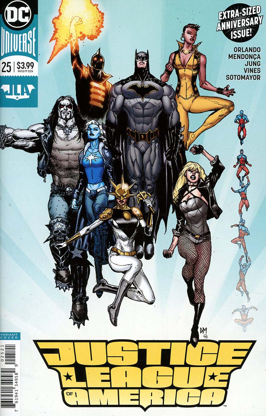 Justice League Of America Vol 5 #25 Cover B Variant Doug Mahnke Cover