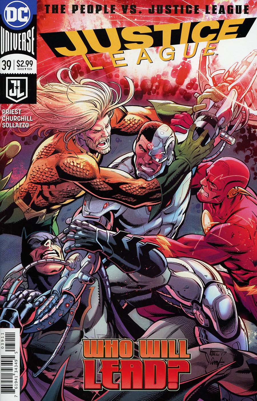 Justice League Vol 3 #39 Cover A Regular Paul Pelletier Cover