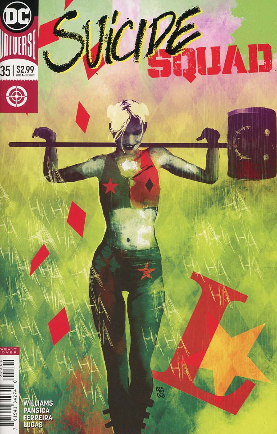 Suicide Squad Vol 4 #35 Cover B Variant Andrea Sorrentino Cover