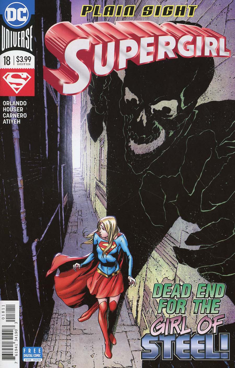 Supergirl Vol 7 #18 Cover A Regular Robson Rocha & Daniel Henriques Cover