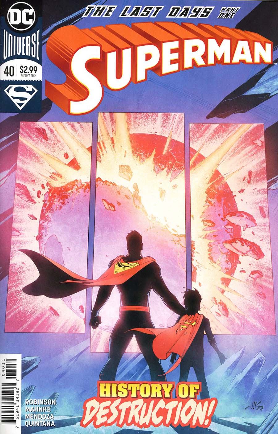 Superman Vol 5 #40 Cover A Regular Viktor Bogdanovic Cover