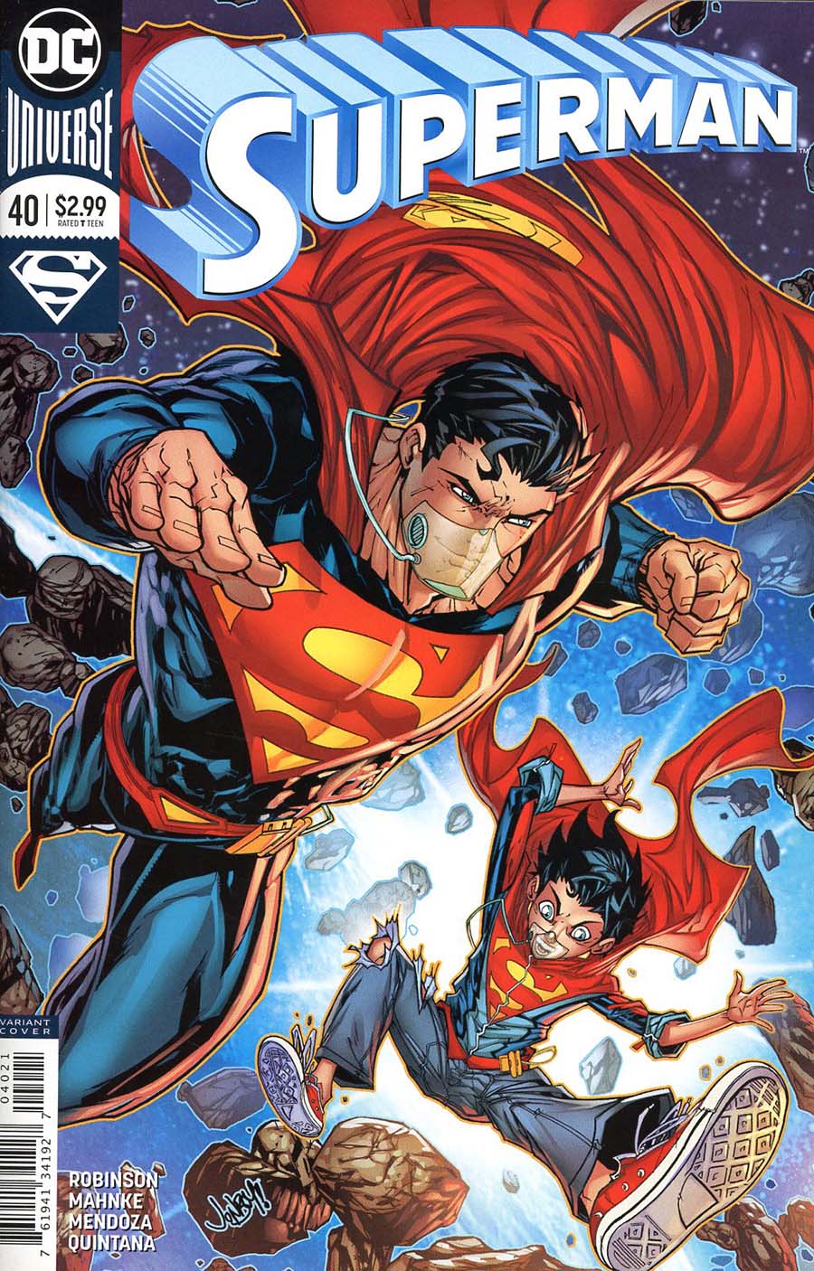 Superman Vol 5 #40 Cover B Variant Jonboy Meyers Cover