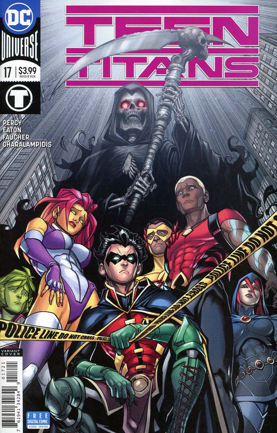 Teen Titans Vol 6 #17 Cover B Variant Chad Hardin Cover