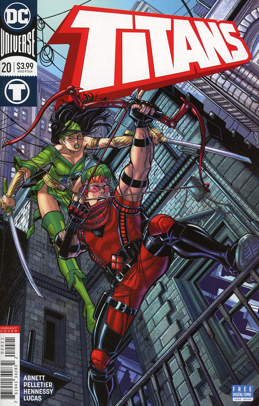 Titans Vol 3 #20 Cover B Variant Nick Bradshaw Cover