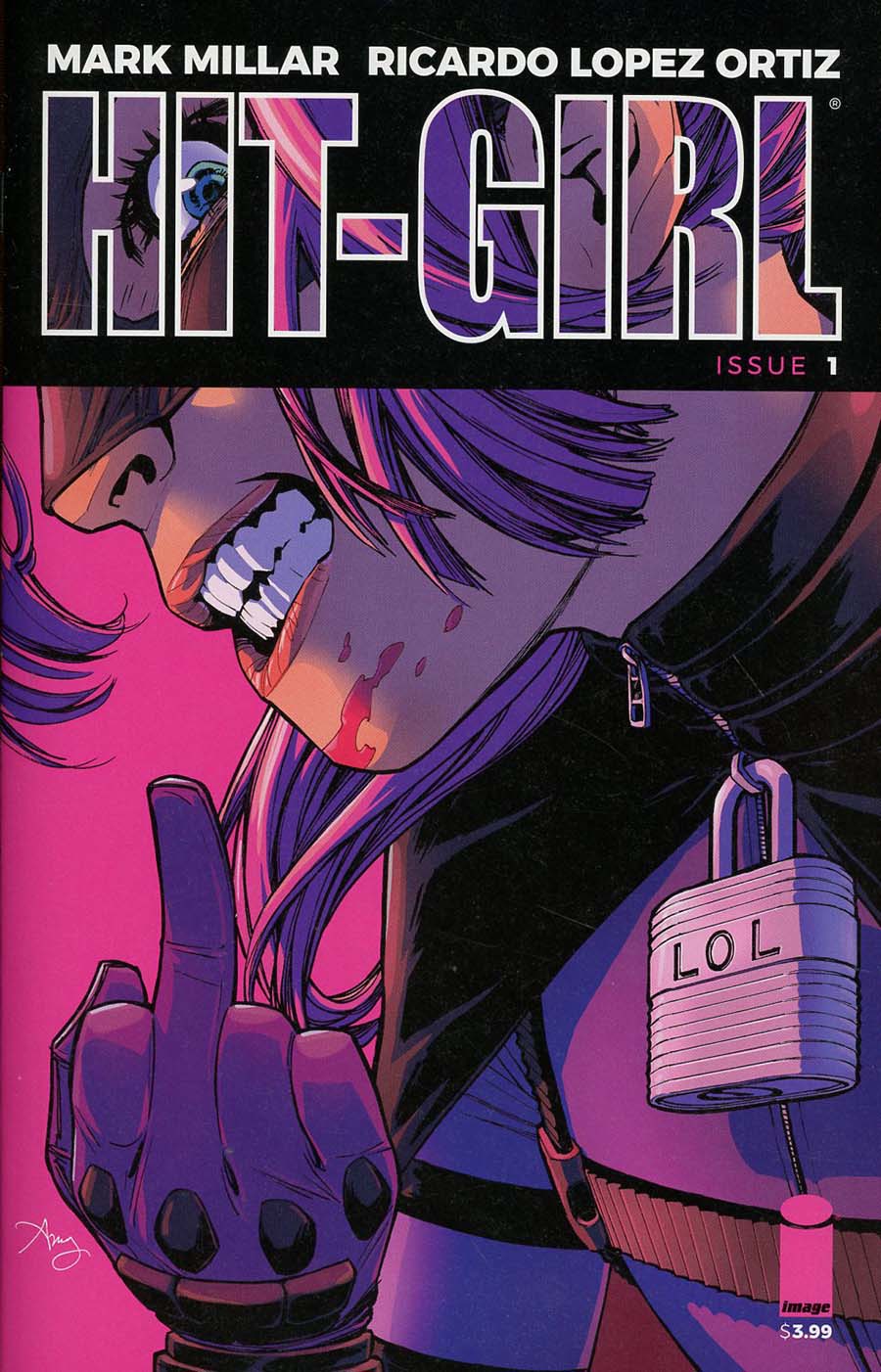 Hit-Girl Vol 2 #1 Cover A 1st Ptg Regular Amy Reeder Color Cover