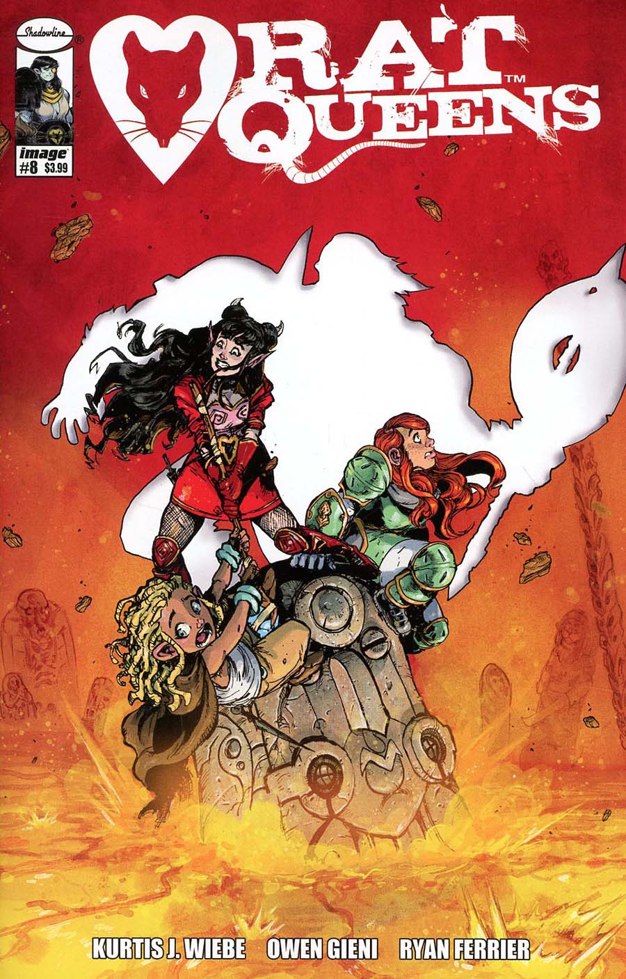 Rat Queens Vol 2 #8 Cover A Regular Owen Gieni Cover