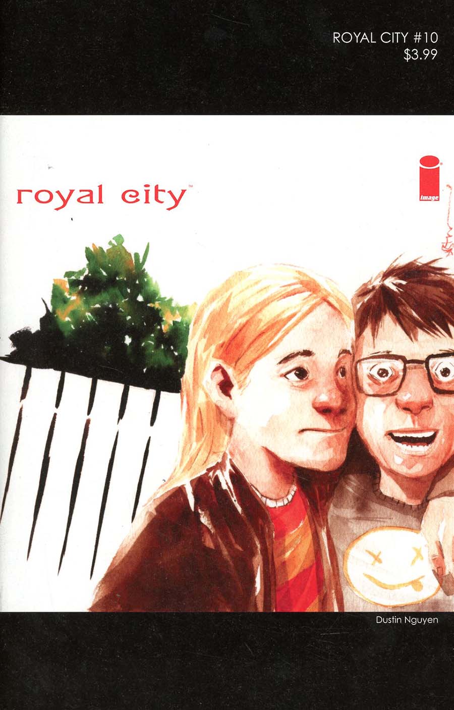Royal City #10 Cover B Variant Dustin Nguyen 1990s Album Homage Cover
