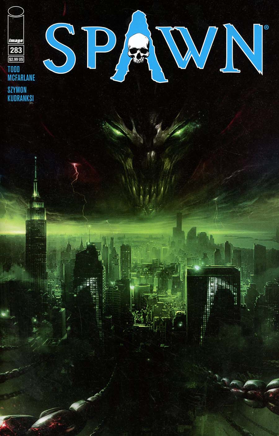 Spawn #283 Cover A Regular Francesco Mattina Color cover