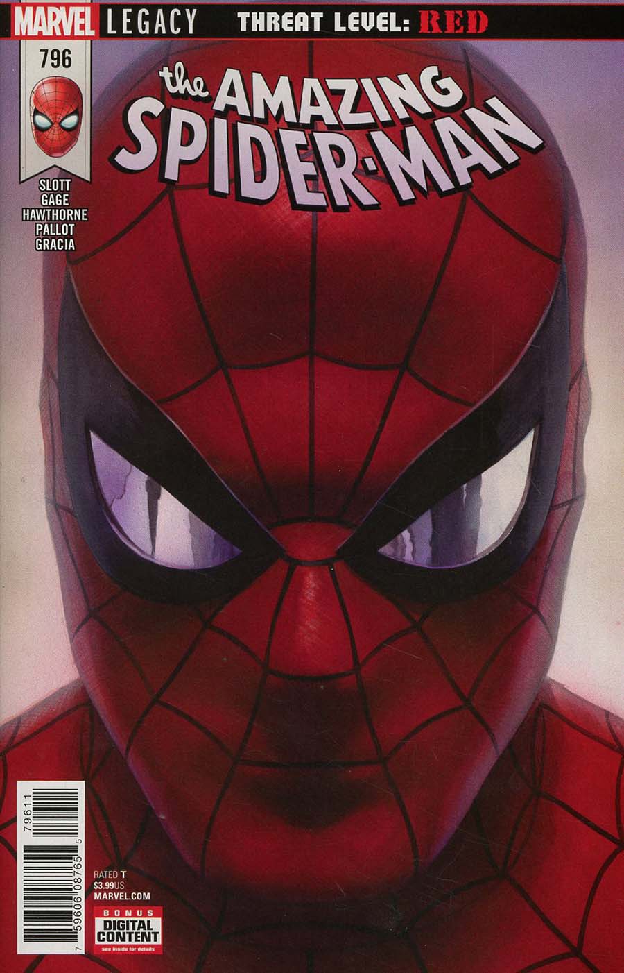 Amazing Spider-Man Vol 4 #796 Cover A 1st Ptg (Marvel Legacy Tie-In)