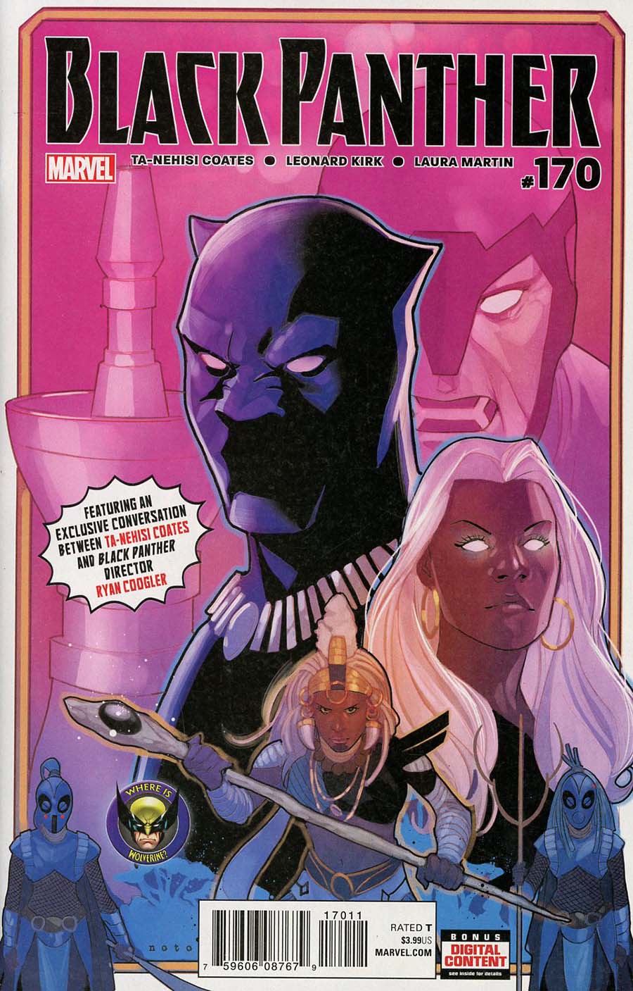 Black Panther Vol 6 #170 Cover A Regular Phil Noto Cover (Marvel Legacy Tie-In)