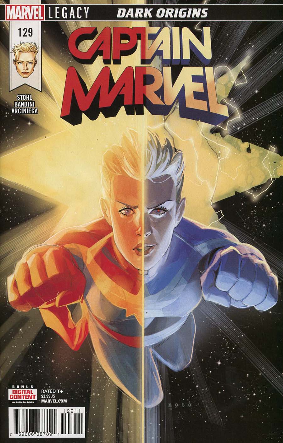 Captain Marvel Vol 8 #129 (Marvel Legacy Tie-In)