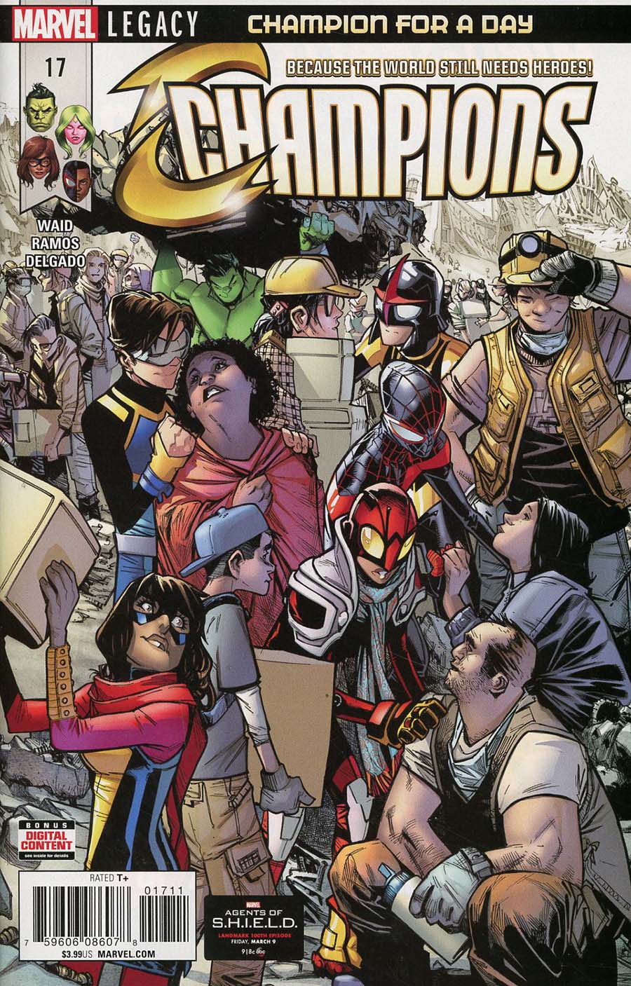 Champions (Marvel) Vol 2 #17 (Marvel Legacy Tie-In)