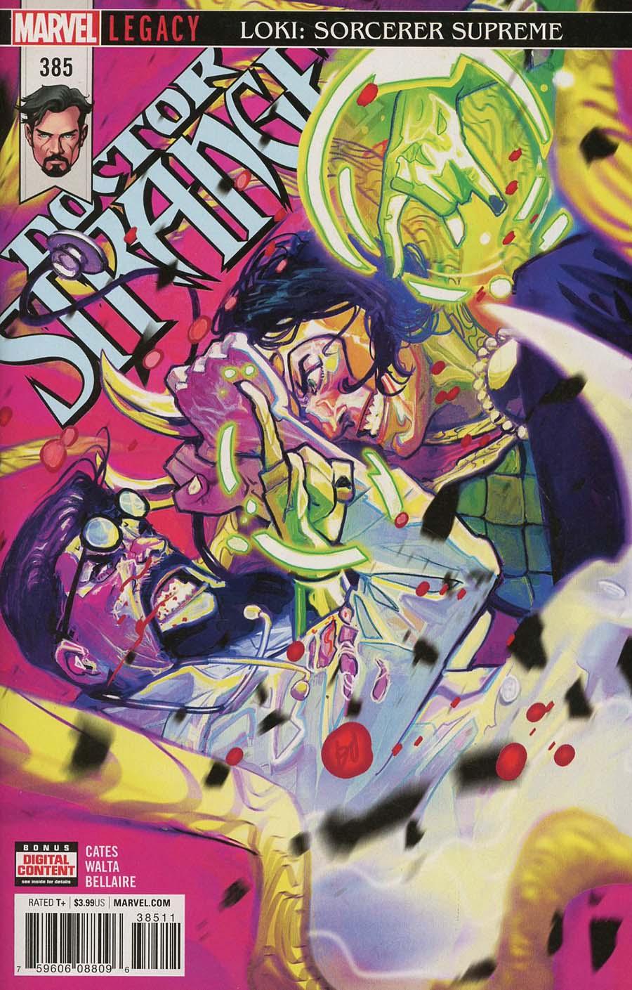 Doctor Strange Vol 4 #385 Cover A Regular Mike Del Mundo Cover (Marvel Legacy Tie-In)