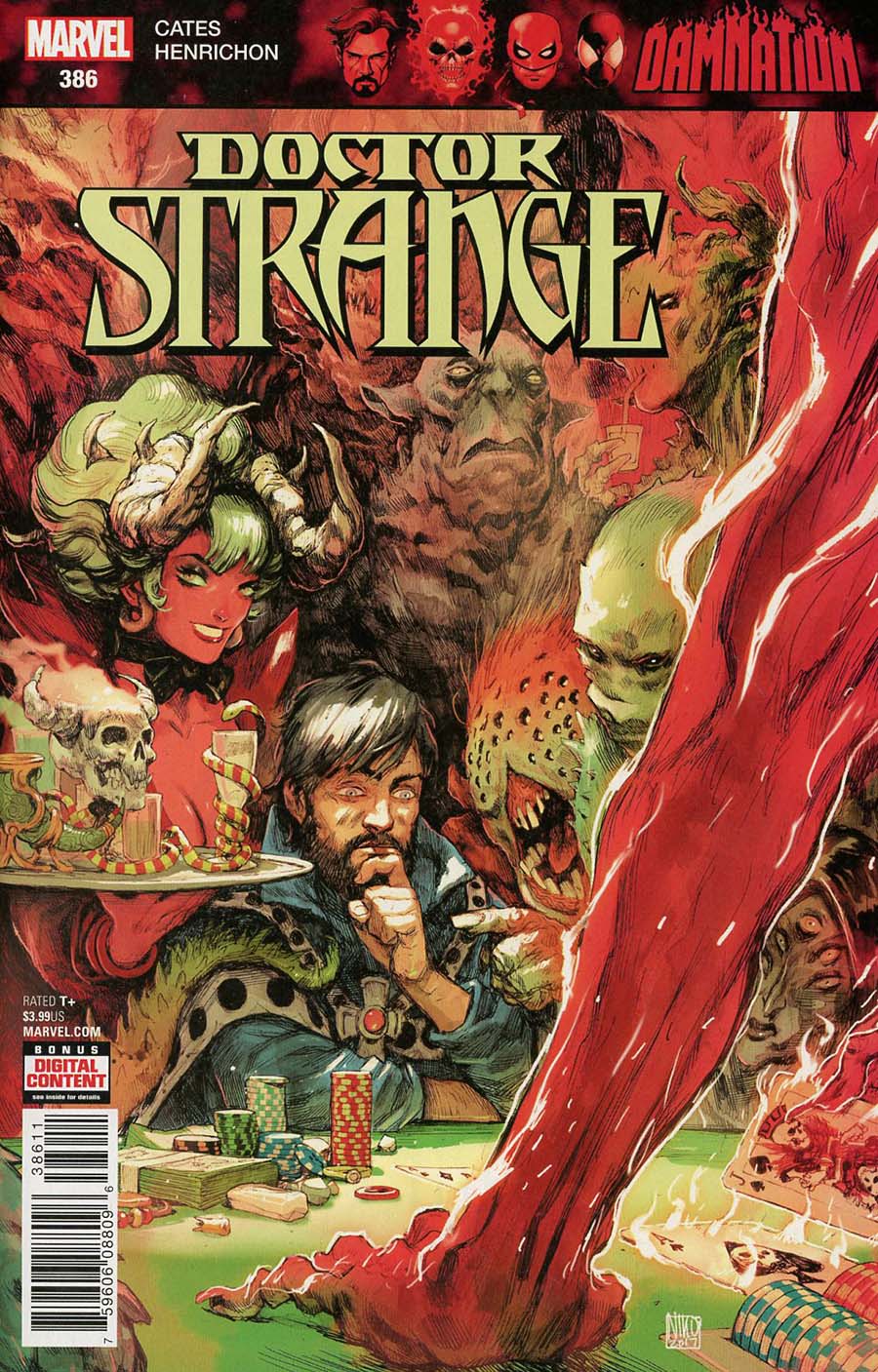 Doctor Strange Vol 4 #386 (Damnation Tie-In)(Marvel Legacy Tie-In)