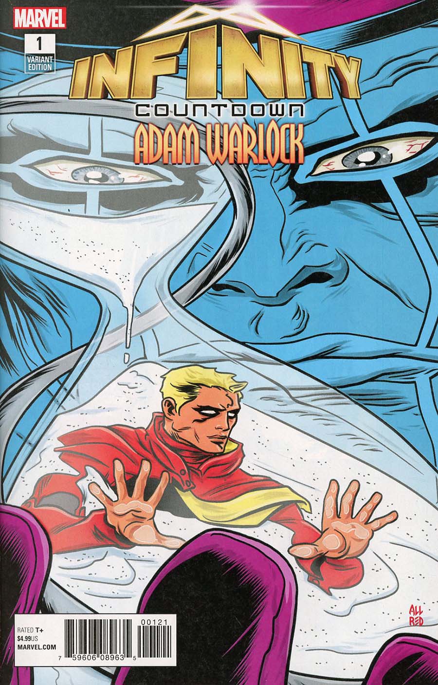 Infinity Countdown Adam Warlock #1 Cover B Variant Michael Allred Cover (Marvel Legacy Tie-In)