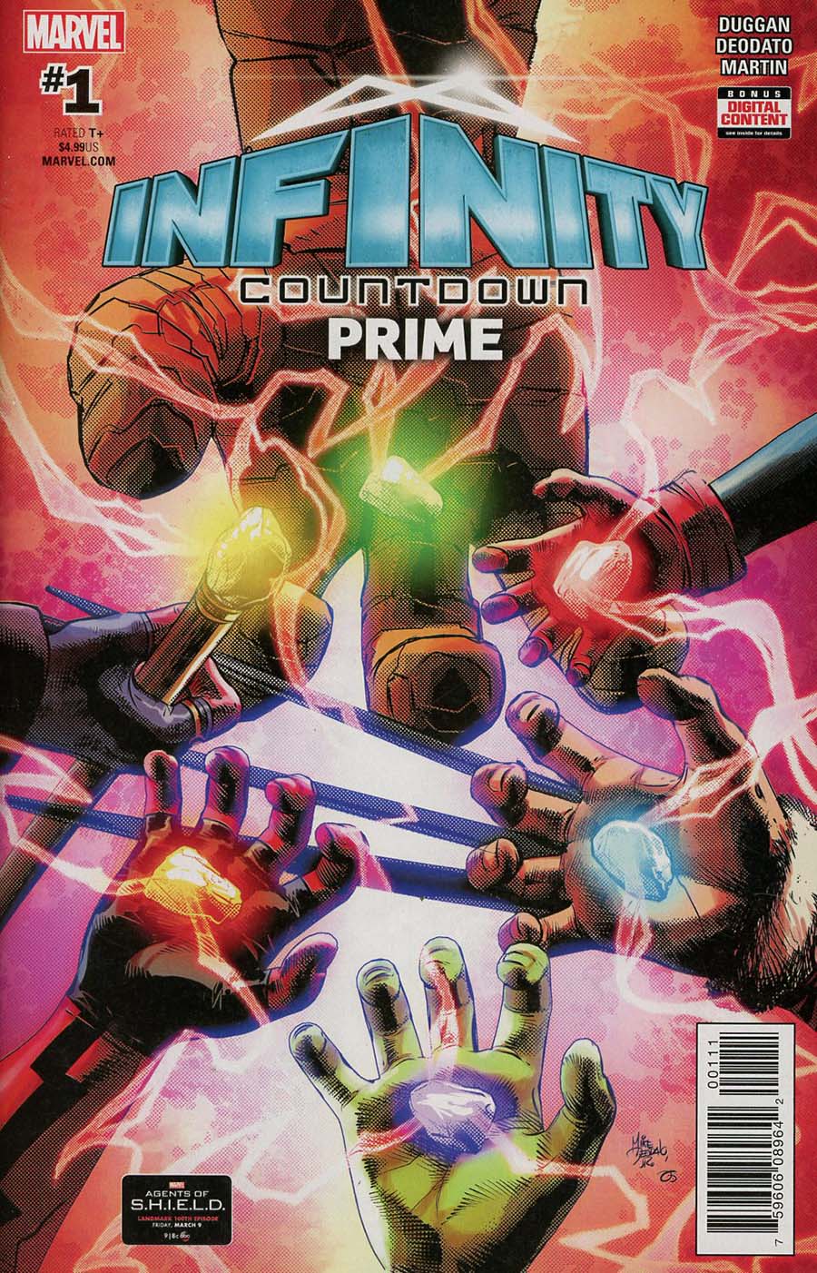 Infinity Countdown Prime #1 Cover A 1st Ptg Regular Cover (Marvel Legacy Tie-In)