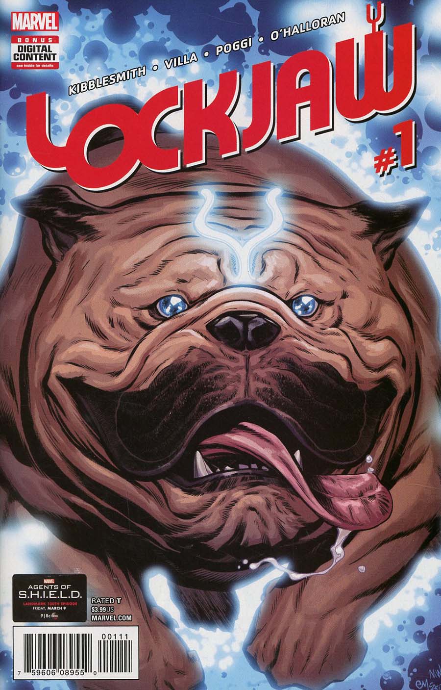 Lockjaw #1 Cover A Regular Ed McGuinness Cover (Marvel Legacy Tie-In)