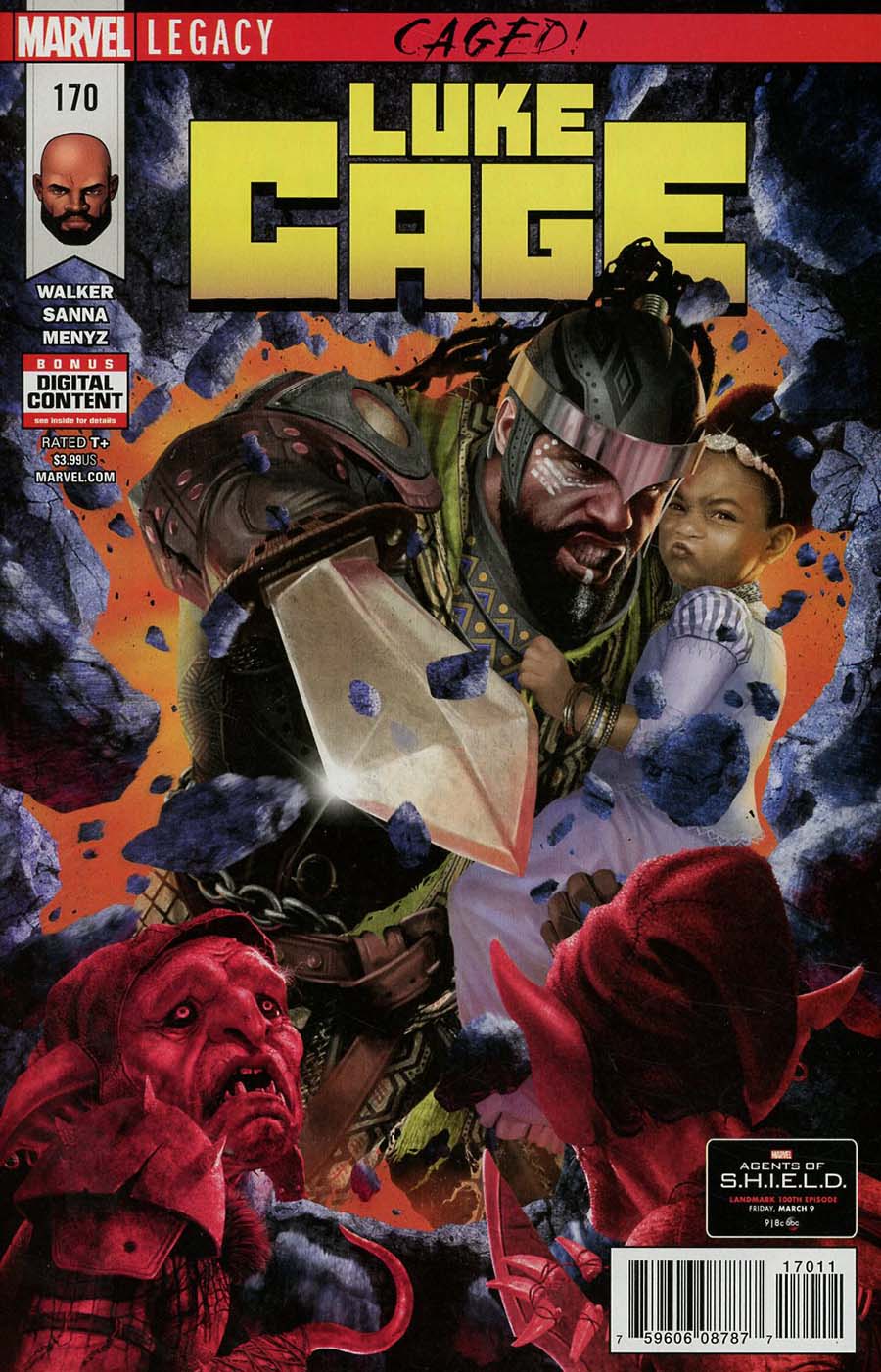 Luke Cage #170 (Marvel Legacy Tie-In)