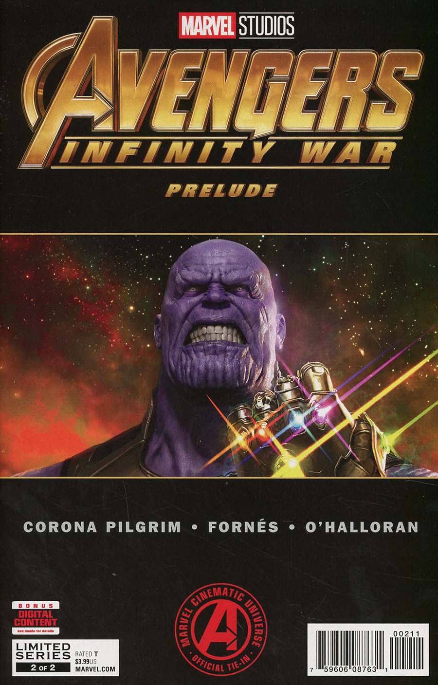 Marvels Avengers Infinity War Prelude #2