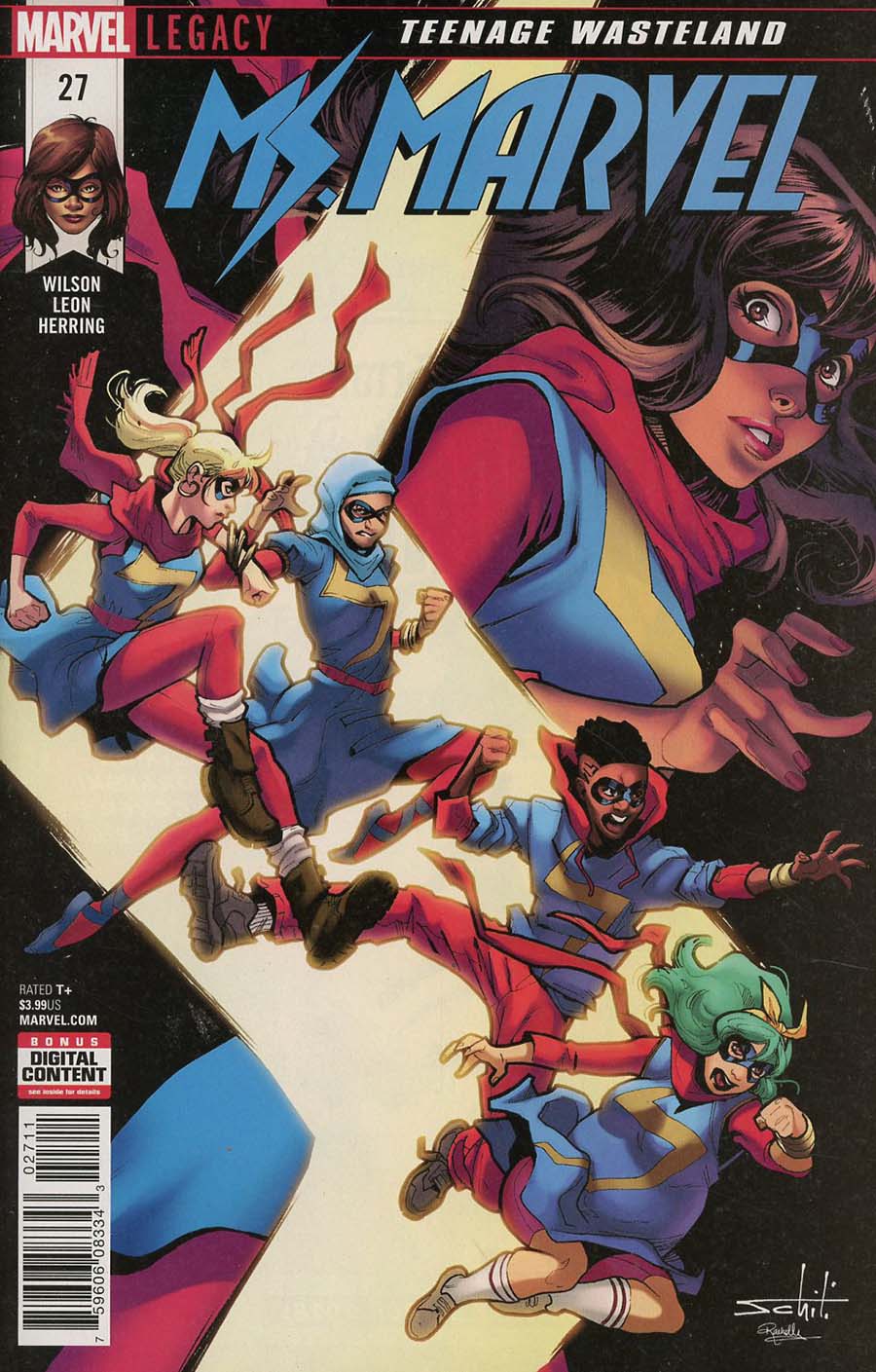 Ms Marvel Vol 4 #27 (Marvel Legacy Tie-In)