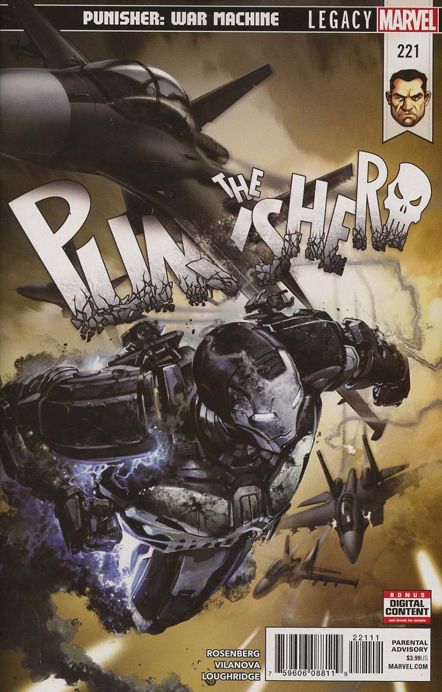 Punisher Vol 10 #221 (Marvel Legacy Tie-In)