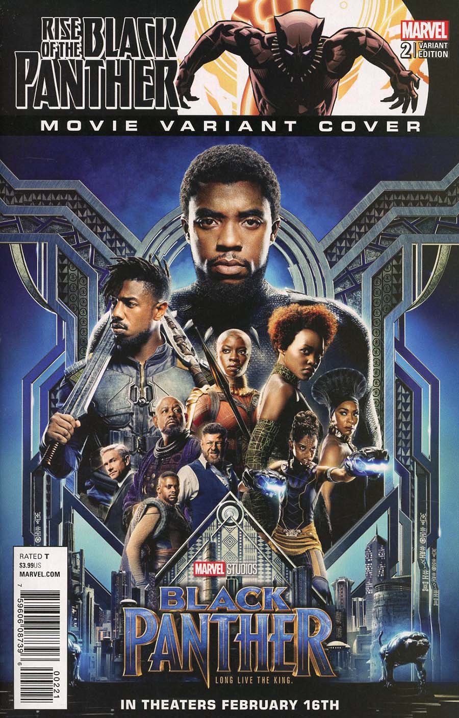 Rise Of The Black Panther #2 Cover B Variant Movie Cover (Marvel Legacy Tie-In)