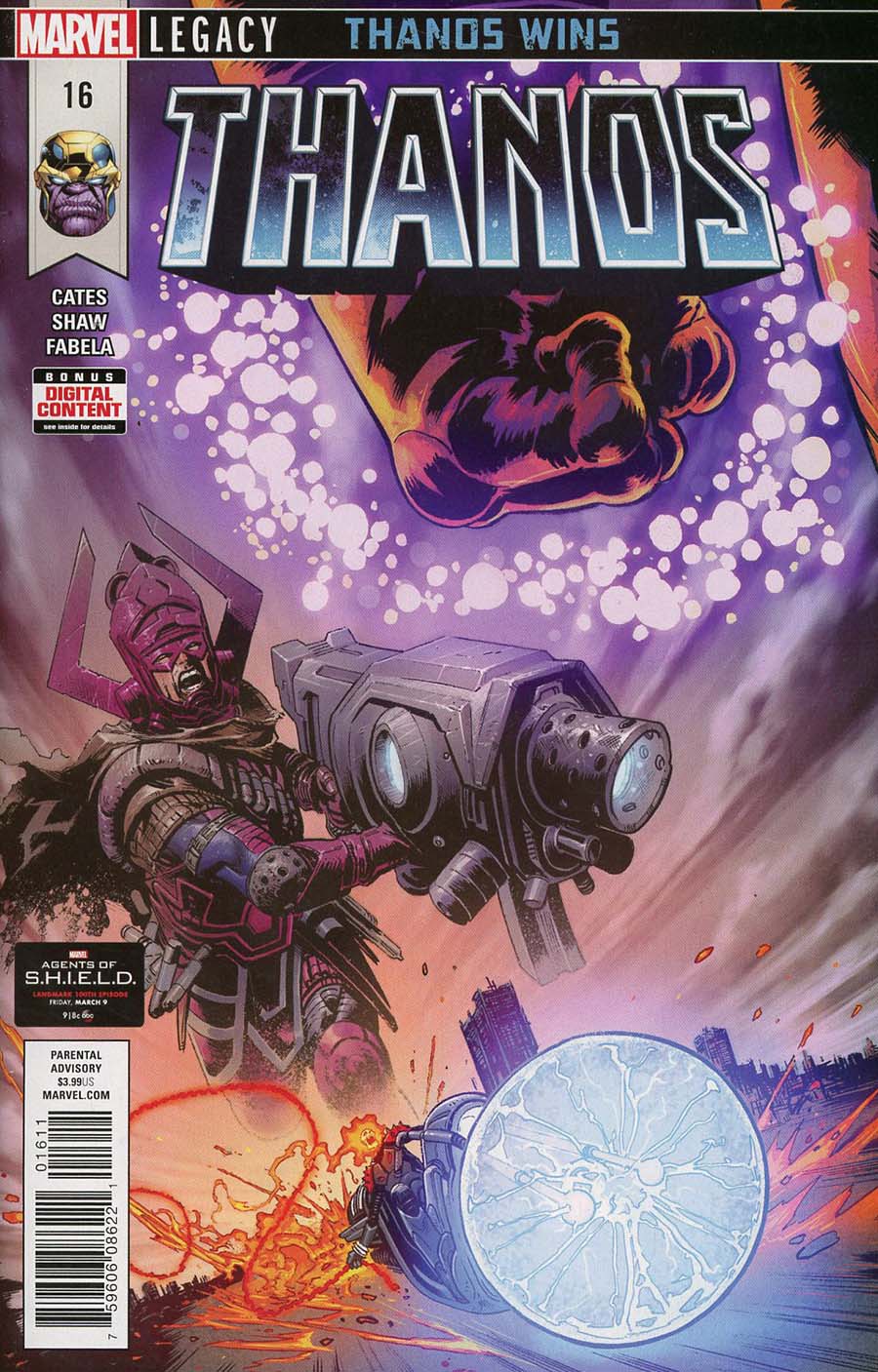 Thanos Vol 2 #16 Cover A 1st Ptg (Marvel Legacy Tie-In)