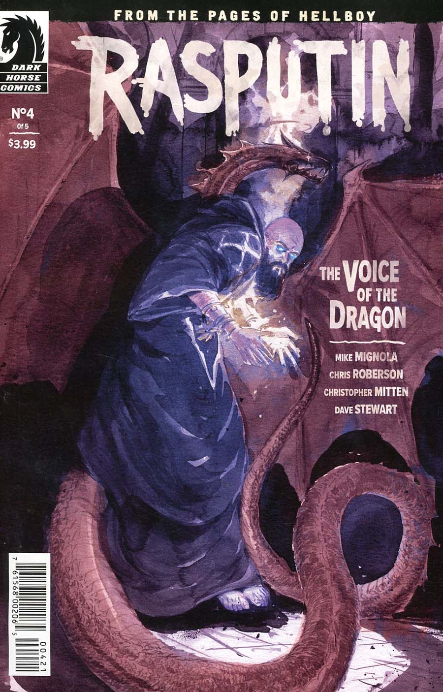 Rasputin Voice Of The Dragon #4 Cover B Variant Vanesa Del Rey Cover