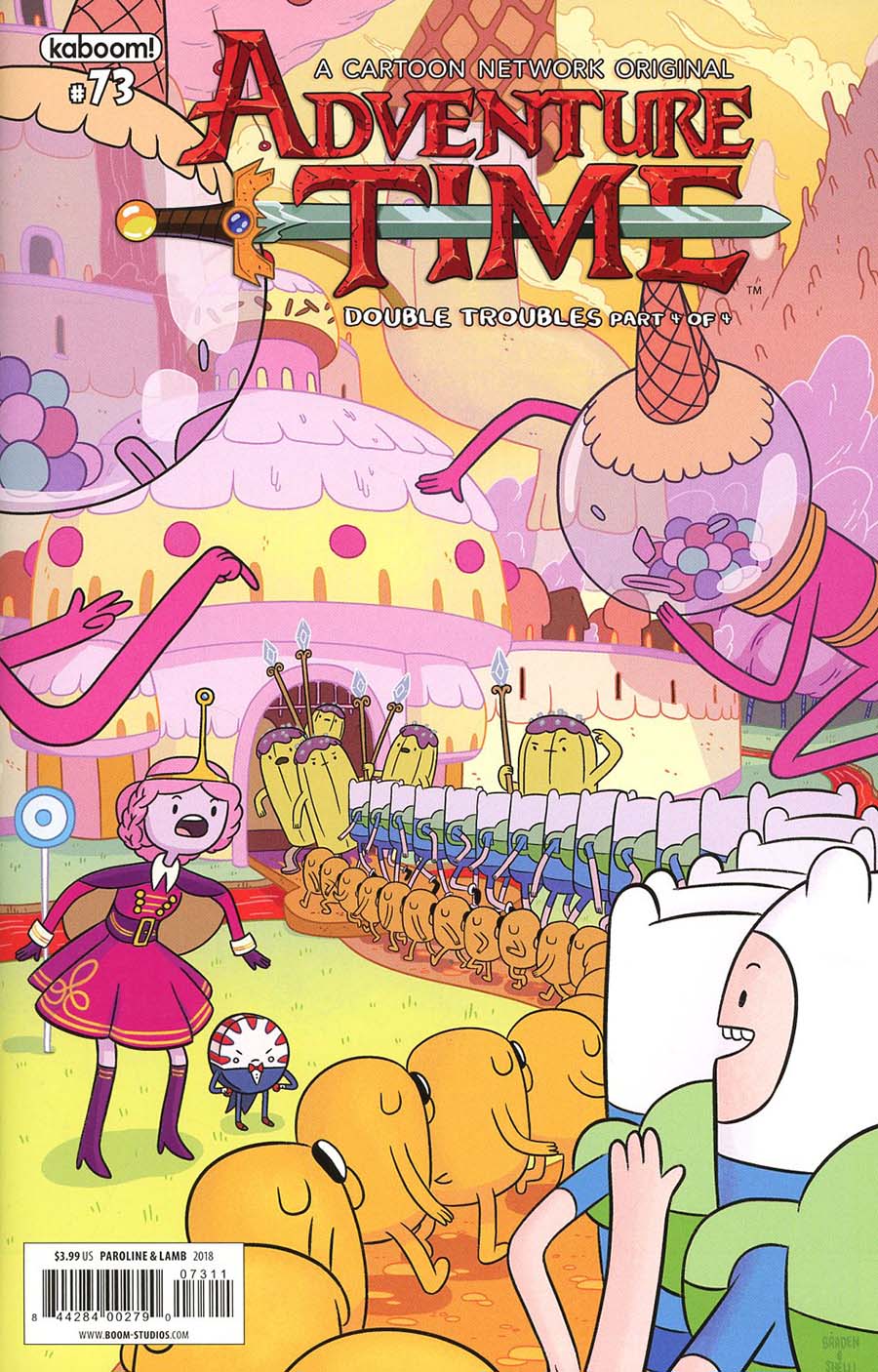 Adventure Time #73 Cover A Regular Shelli Paroline & Braden Lamb Cover