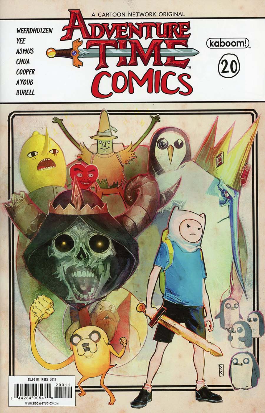 Adventure Time Comics #20 Cover A Regular Ros Reis Cover