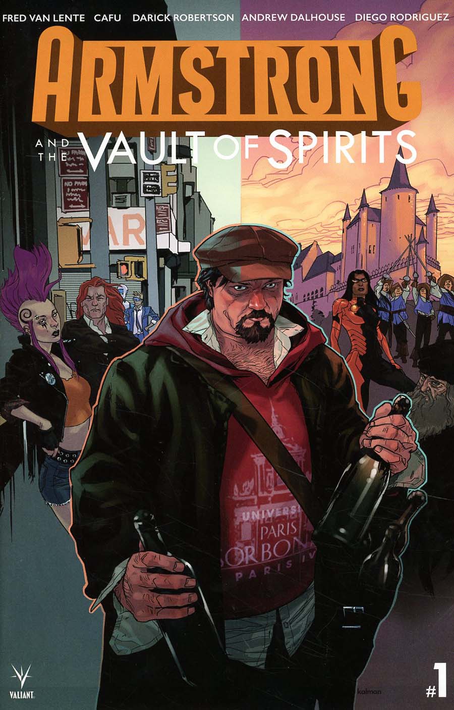 Armstrong And The Vault Of Spirits One Shot Cover A Regular Kalman Andrasofszky Cover