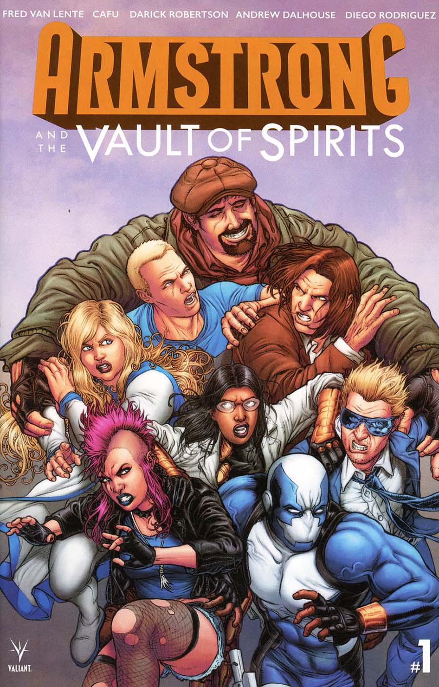 Armstrong And The Vault Of Spirits One Shot Cover B Variant Juan Jose Ryp Cover