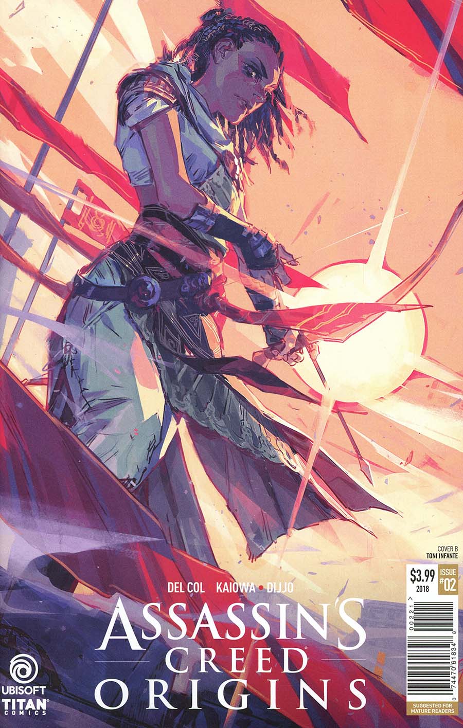 Assassins Creed Origins #2 Cover B Variant Tony Infante Cover