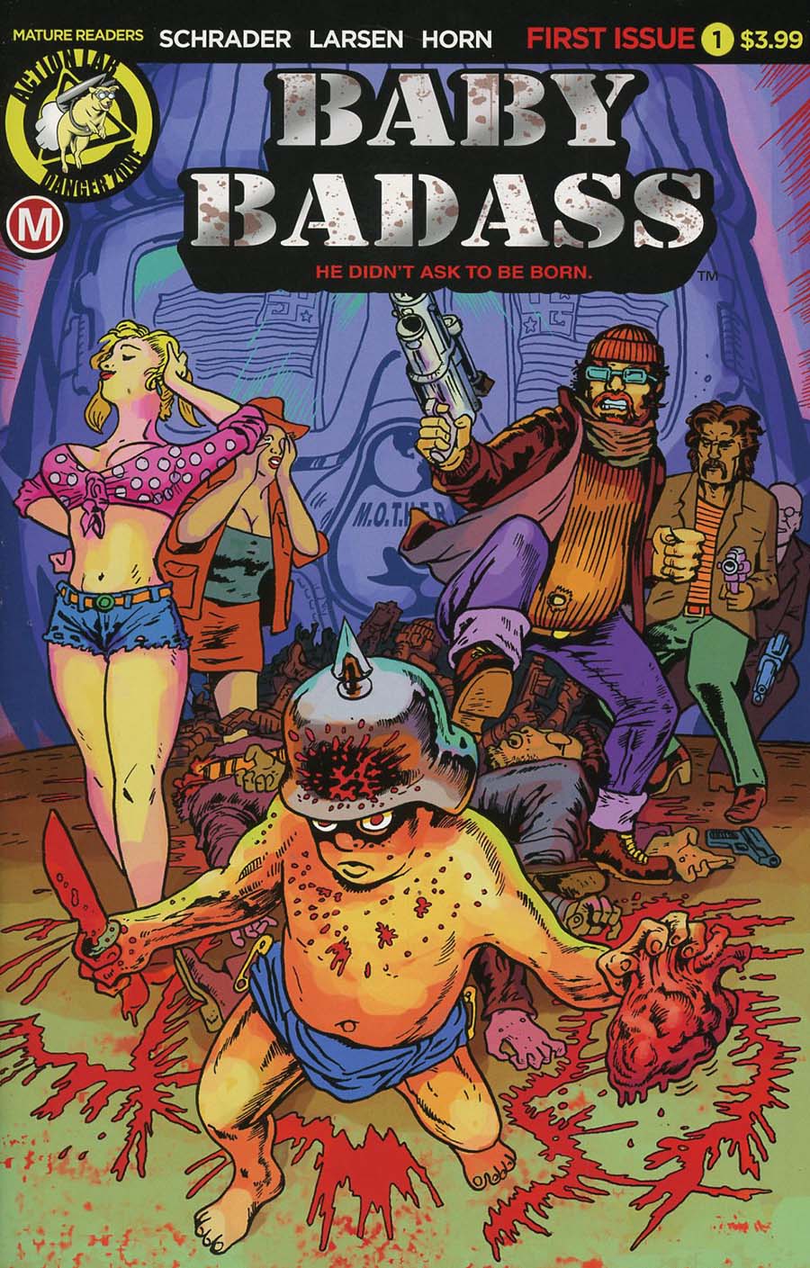 Baby Badass #1 Cover A Regular Tim Larsen Cover