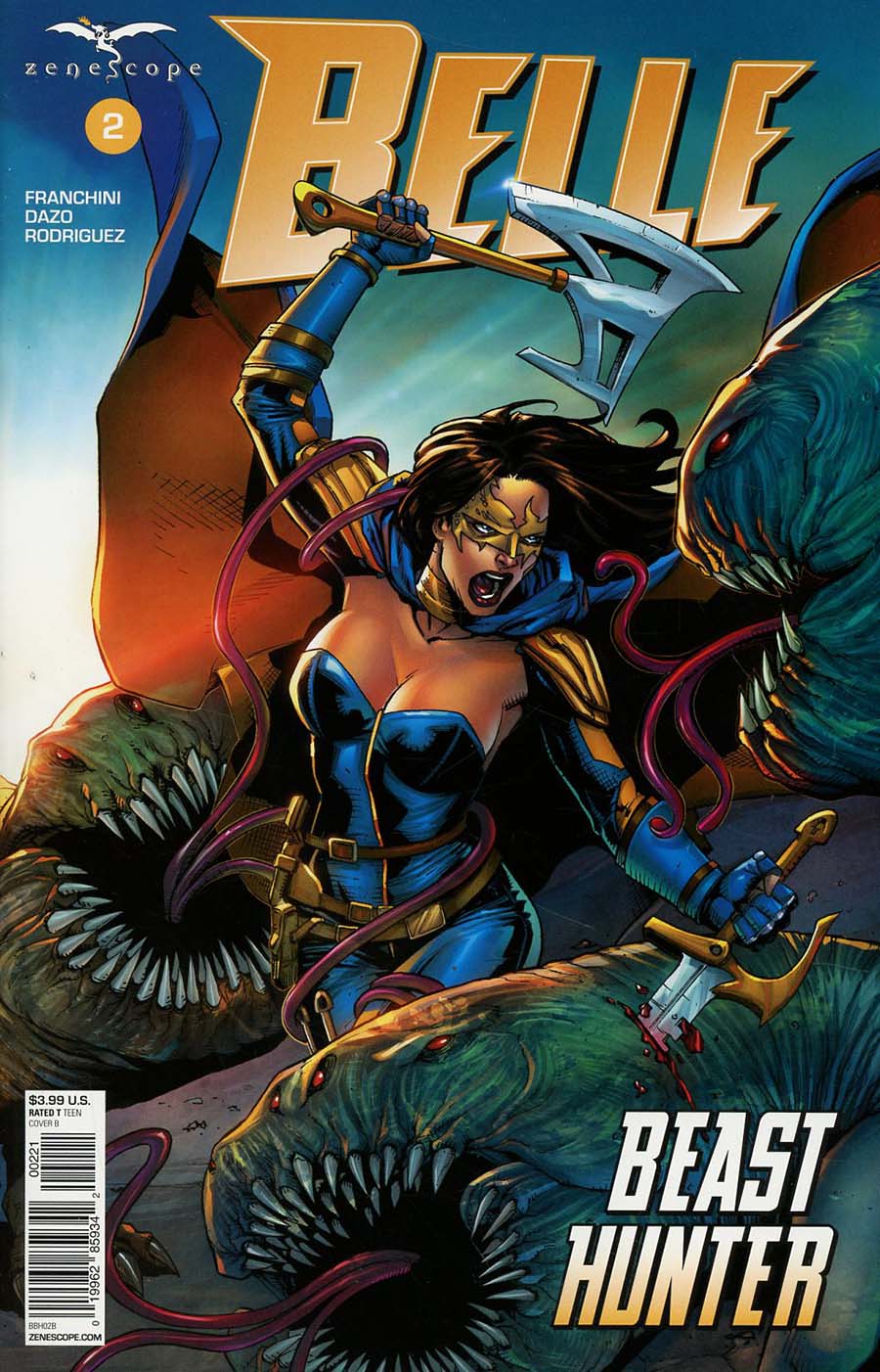 Grimm Fairy Tales Presents Belle Beast Hunter #2 Cover B Anthony Spay