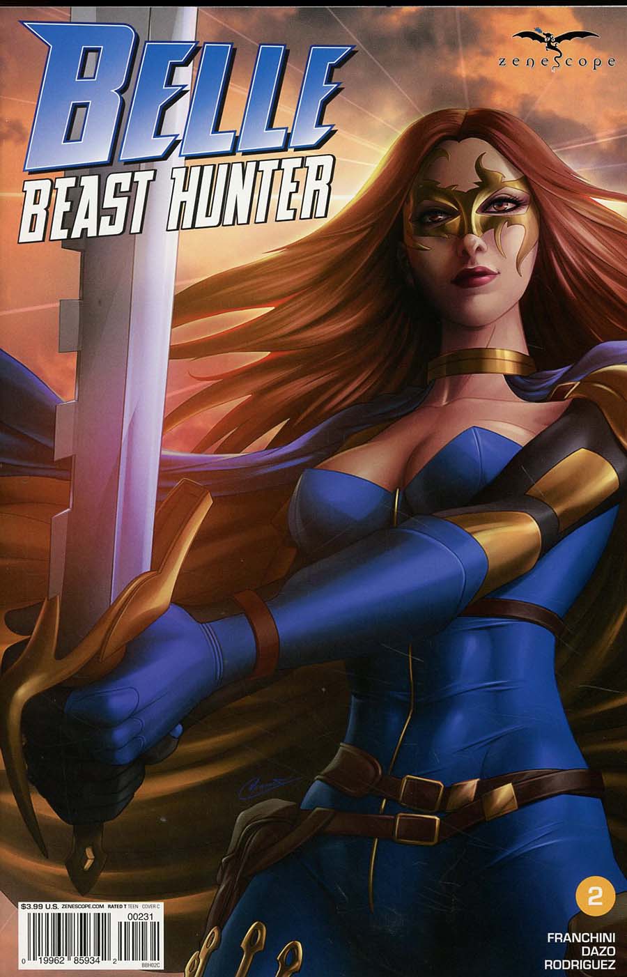 Grimm Fairy Tales Presents Belle Beast Hunter #2 Cover C Meguro
