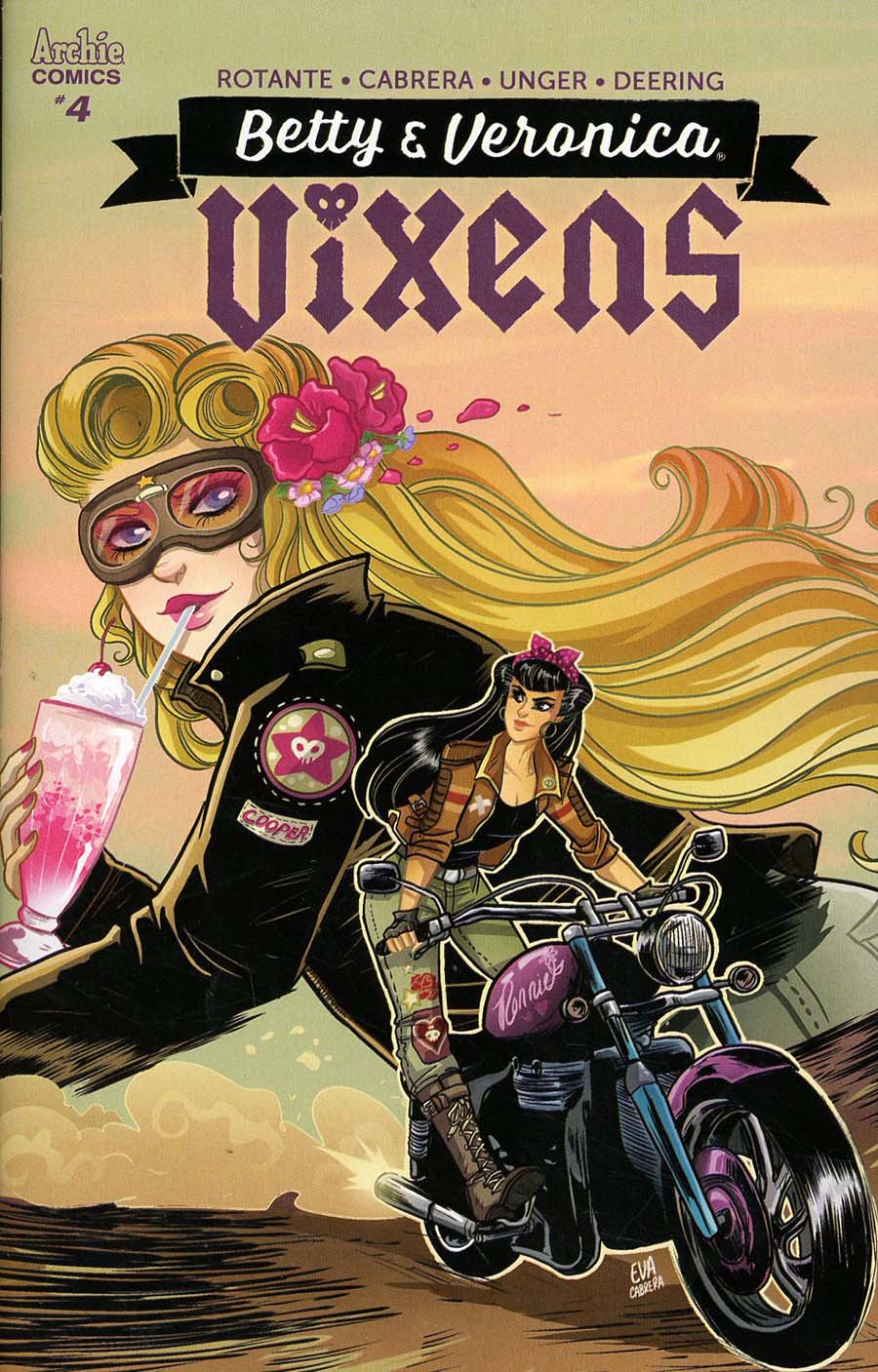 Betty & Veronica Vixens #4 Cover A Regular Eva Cabrera Cover