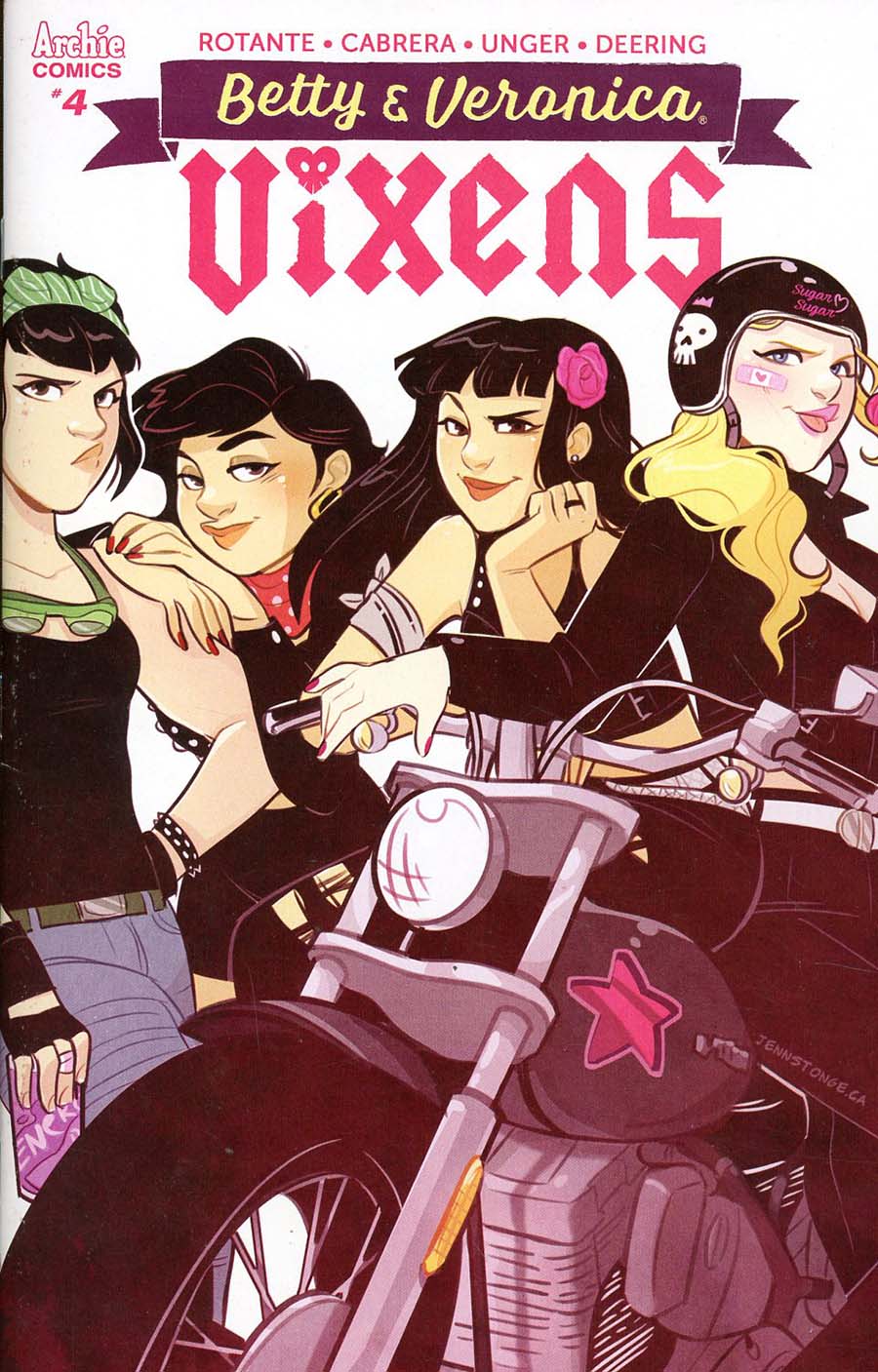 Betty & Veronica Vixens #4 Cover C Variant Jenn St Onge Cover