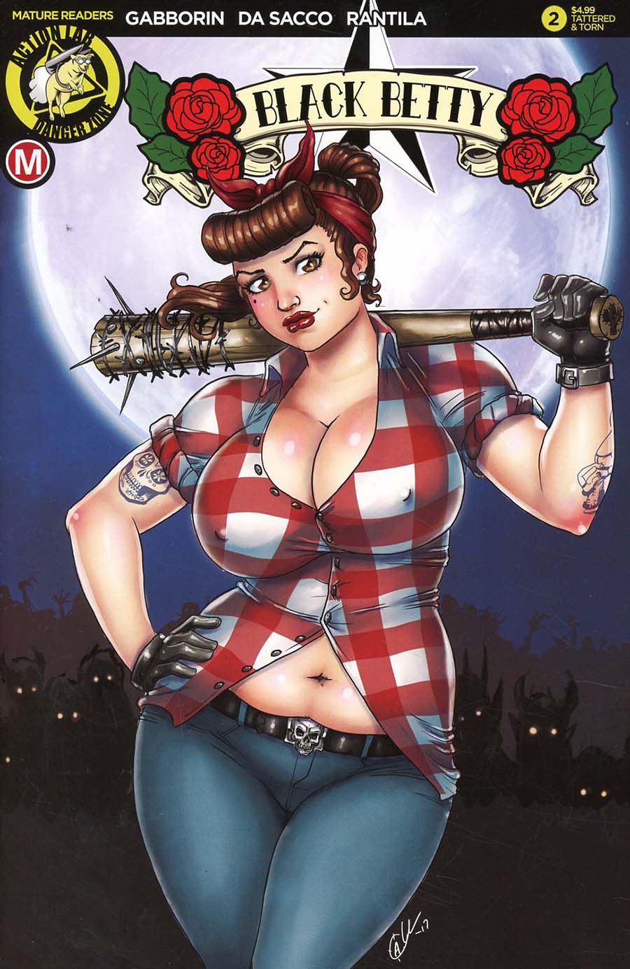 Black Betty #2 Cover C Variant David Harrigan Cover