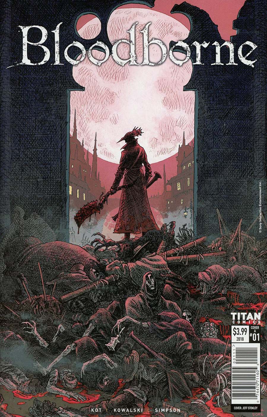 Bloodborne #1 Cover A 1st Ptg Regular Jeff Stokely Cover