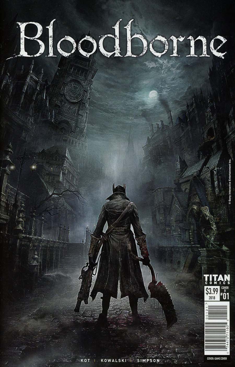 Bloodborne #1 Cover B Variant Game Art Cover