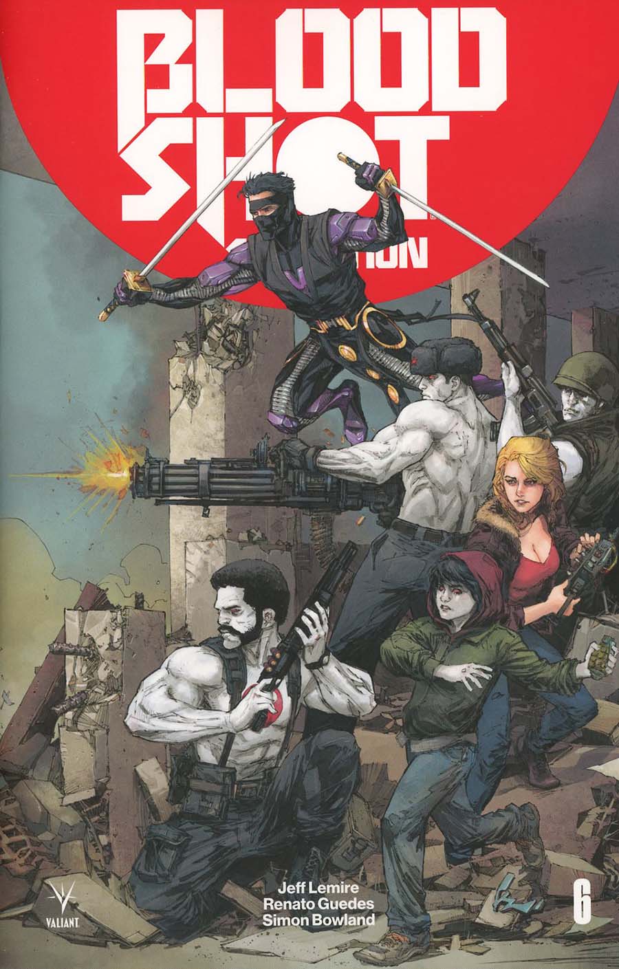 Bloodshot Salvation #6 Cover A Regular Kenneth Rocafort Cover