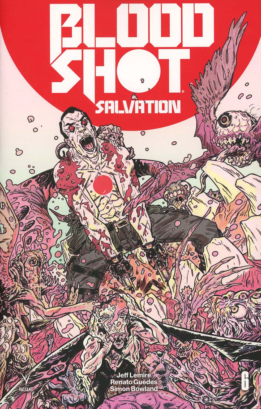 Bloodshot Salvation #6 Cover C Variant John Bivens Battle Damaged Cover