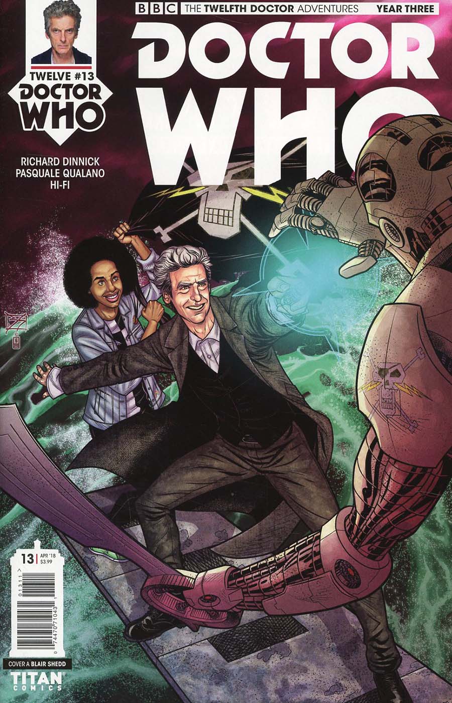 Doctor Who 12th Doctor Year Three #13 Cover A Regular Blair Shedd Cover