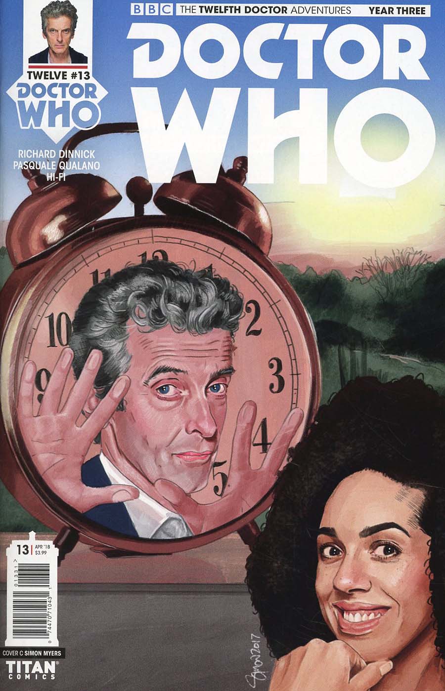 Doctor Who 12th Doctor Year Three #13 Cover C Variant Simon Myers Cover
