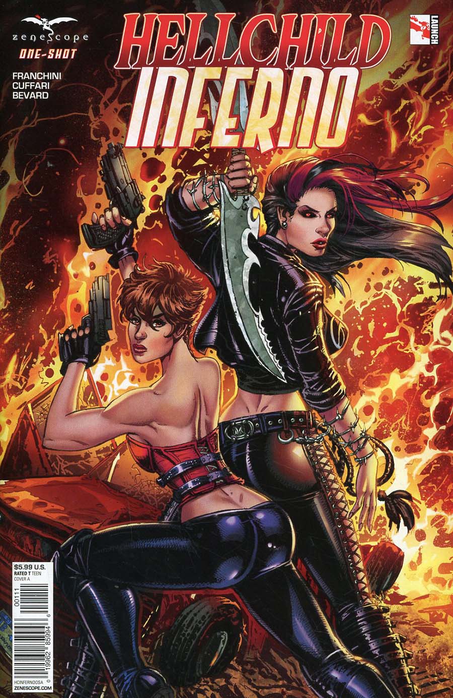 Grimm Fairy Tales Presents Hellchild Inferno One Shot Cover A Joyce Chin