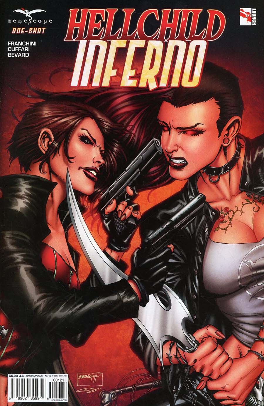 Grimm Fairy Tales Presents Hellchild Inferno One Shot Cover B Sheldon Goh